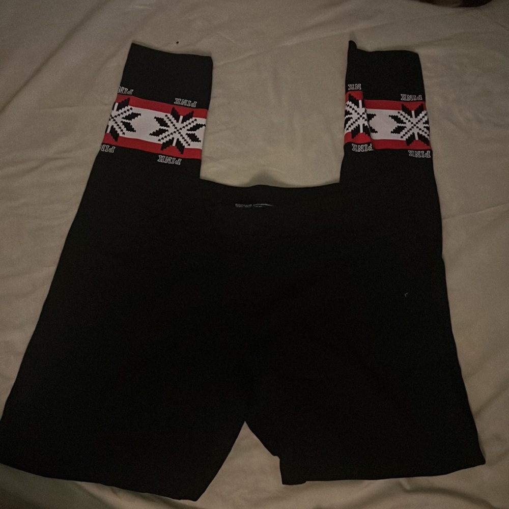 PINK VS Christmas Leggings